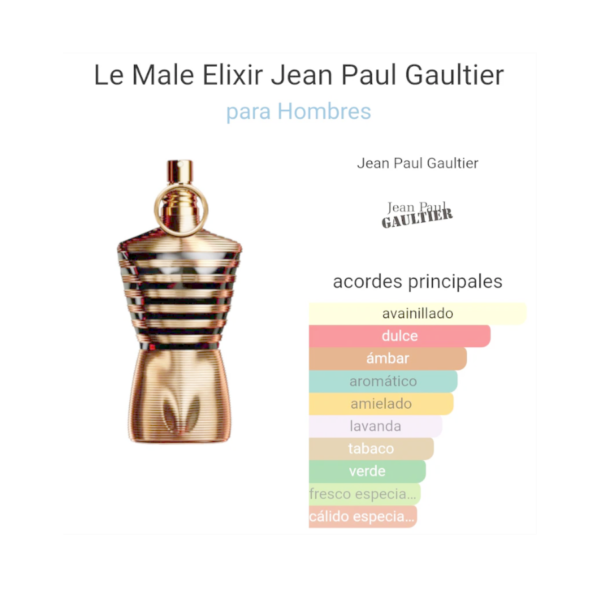 Jean Paul Gaultier Le Male Elixir Parfum 125ml - Imagen 2